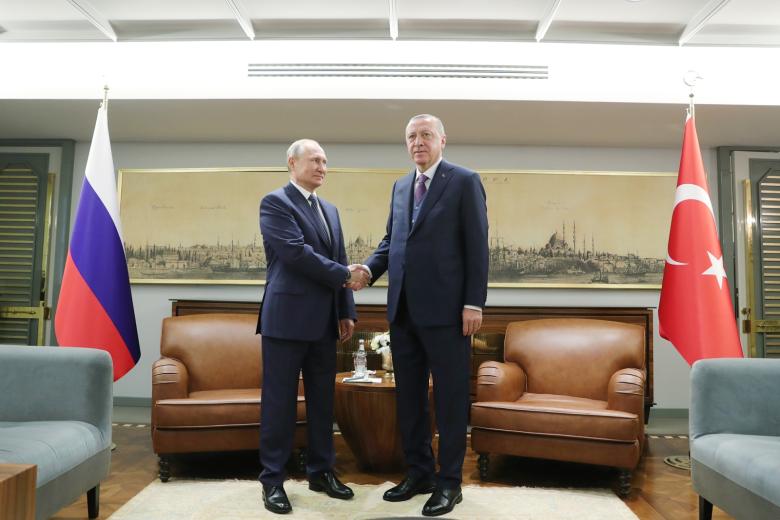 Владимир Путин и Реджеп Тайип Эрдоган
