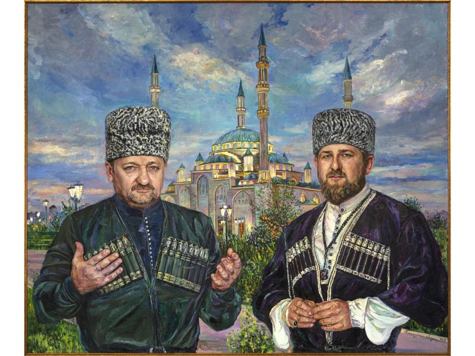 Ахмат и Рамзан Кадыровы (день)