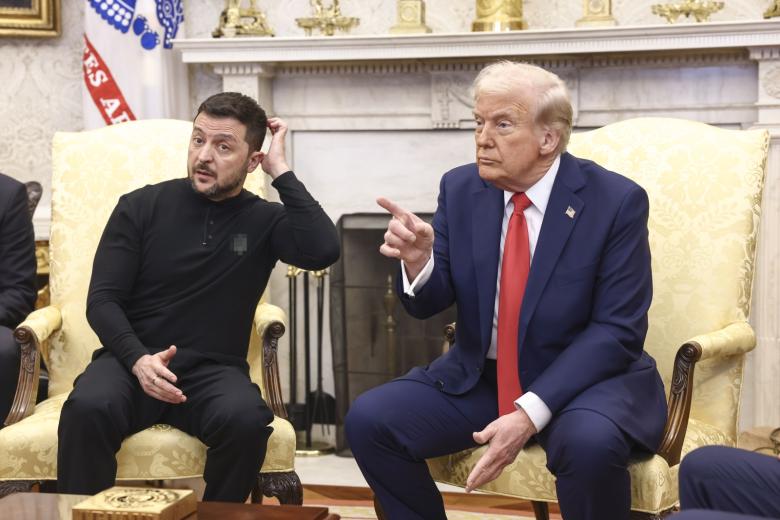 Владимир Зеленский и Дональд Трамп