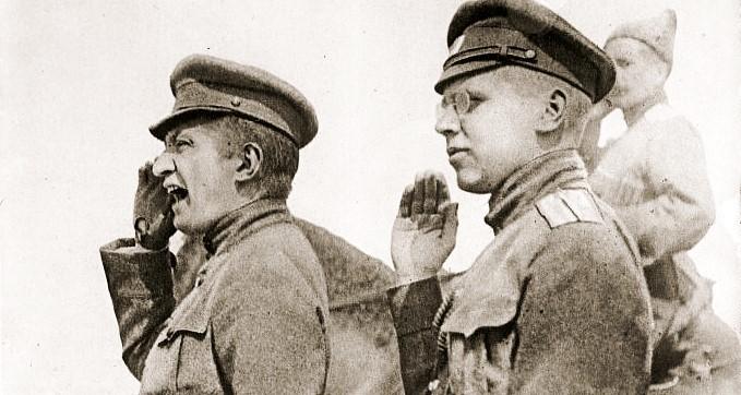 На фронте. 1917