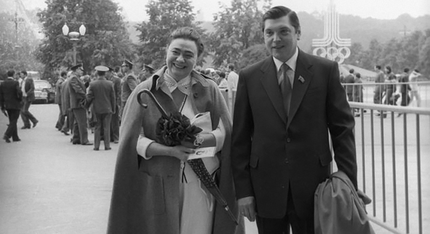 Галина Брежнева и Юрий Чурбанов