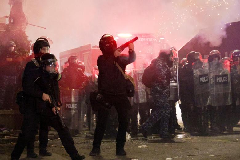 Протесты в Тбилиси
