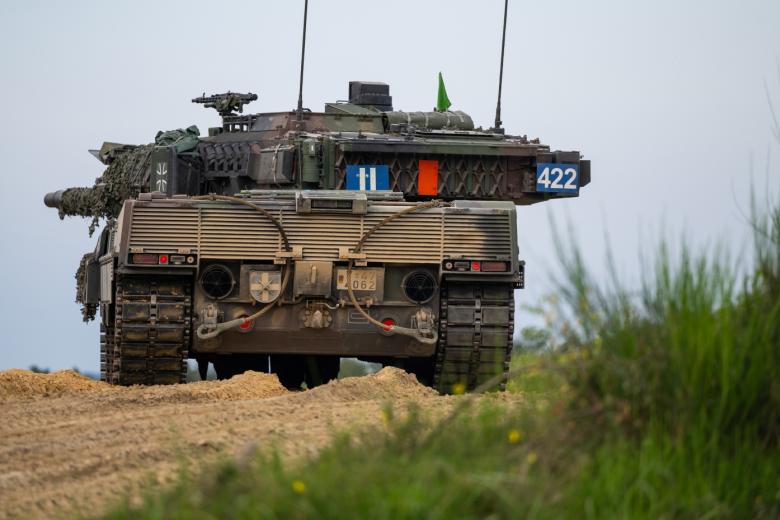 Немецкий боевой танк Leopard