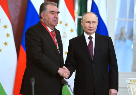В Кремле раскрыли дату личной встречи Путина и Рахмона