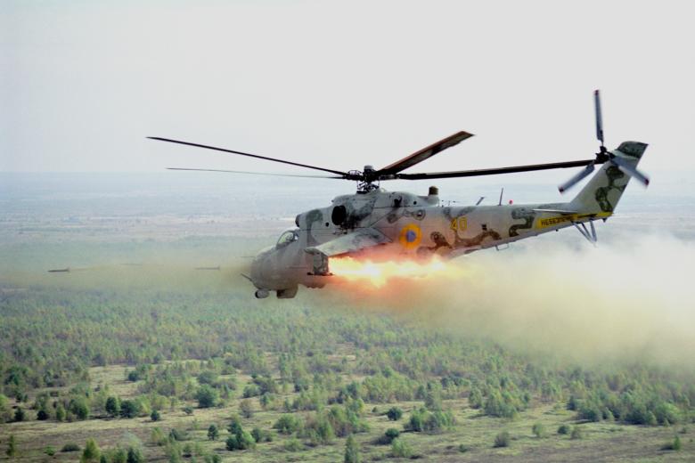 Вертолет Ми-24 ВВС Украины