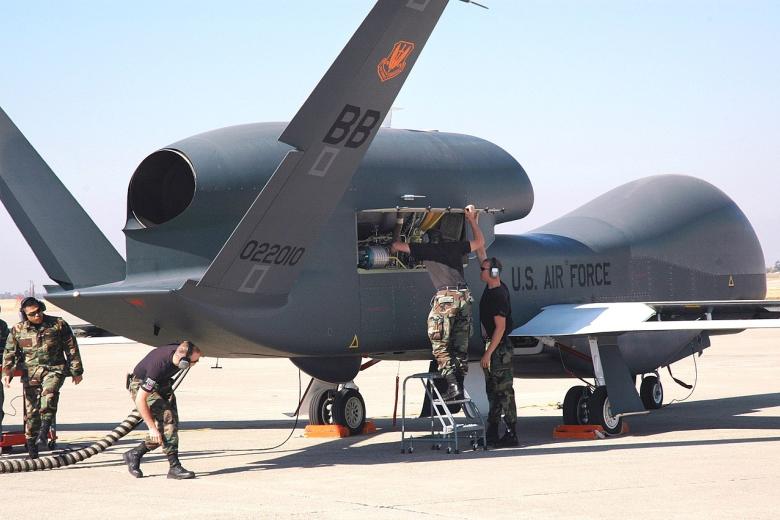 Американский разведывательный БПЛА RQ-4B