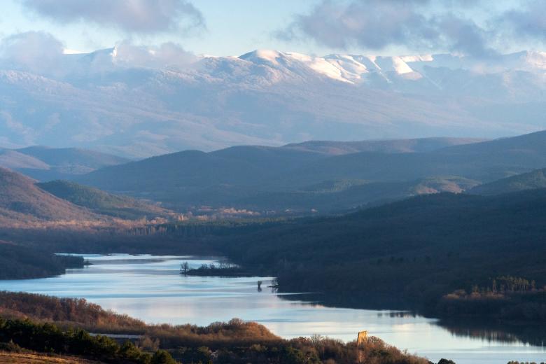 Партизанское водохранилище в Крыму