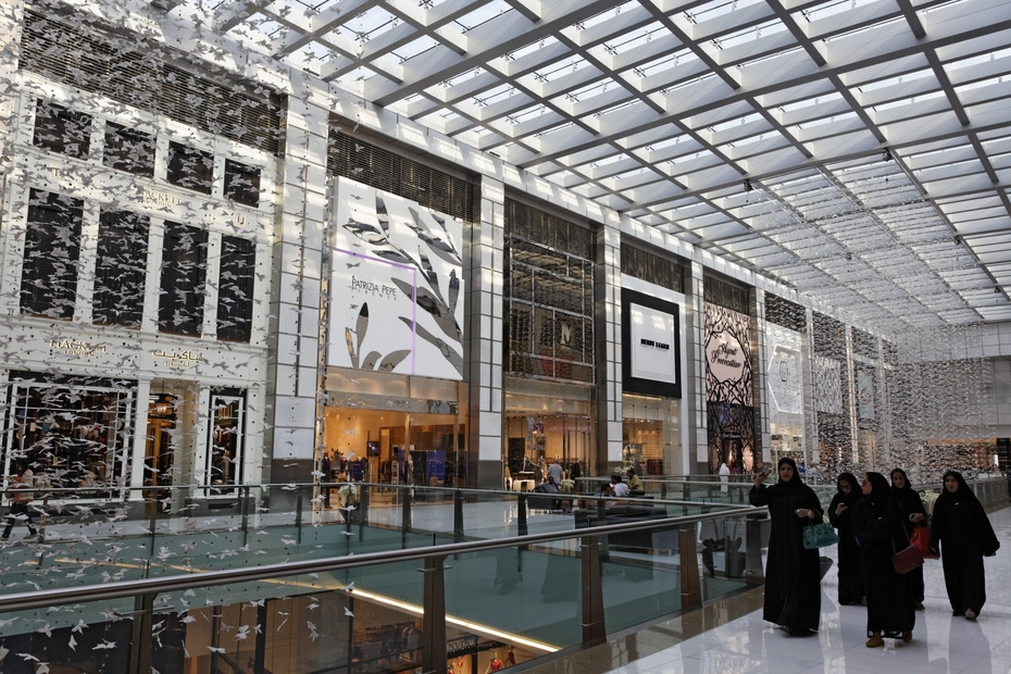  Fashion Avenue в торговом центре Dubai Mall