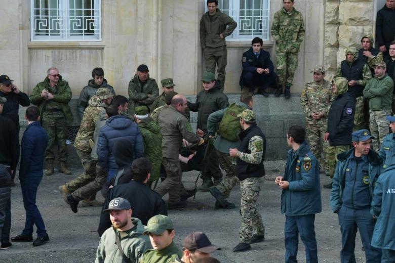 Протесты в Абхазии