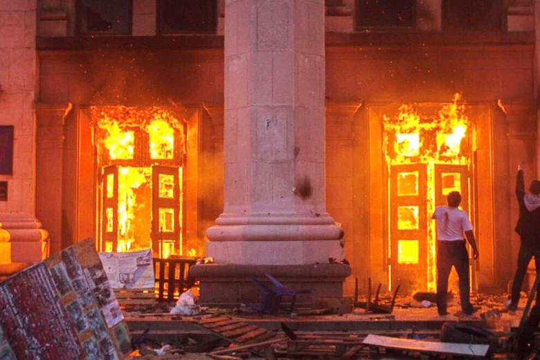 Теракт в Доме профсоюзов в Одессе