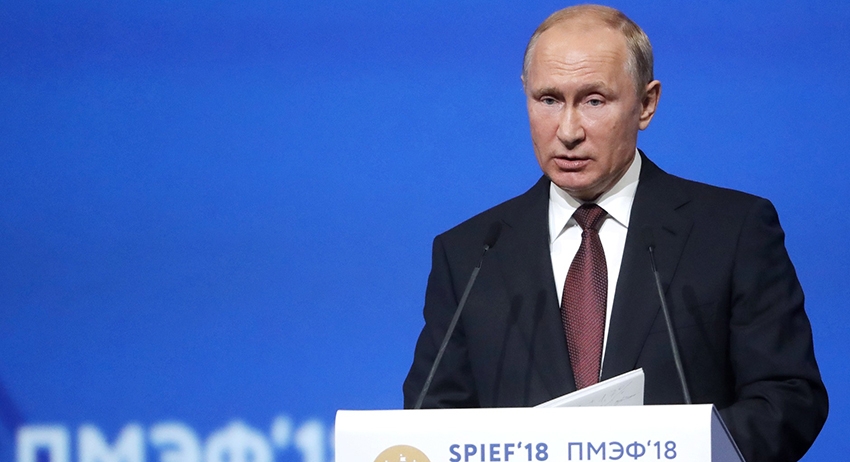 Президент России Владимир Путин