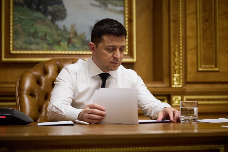 Президент Украины Владимир Зеленский