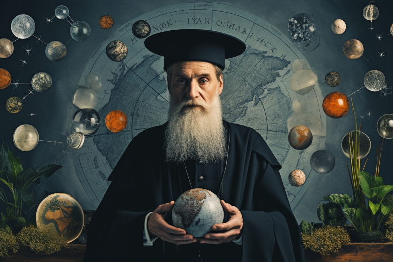 Французский астролог и алхимик XVI века Мишель Нострадамус