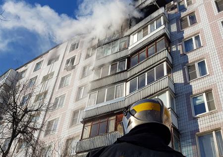 Пожар в жилом доме в Марьино ликвидирован