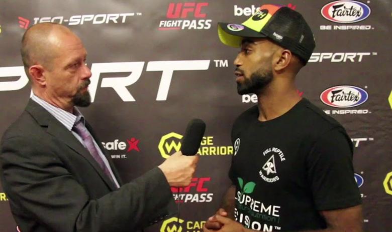 Британский боец MMA Адам Амарасинх