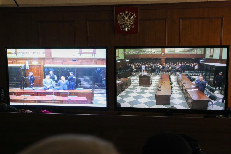 Оглашение в Мосгорсуде приговора Ивану Сафронову