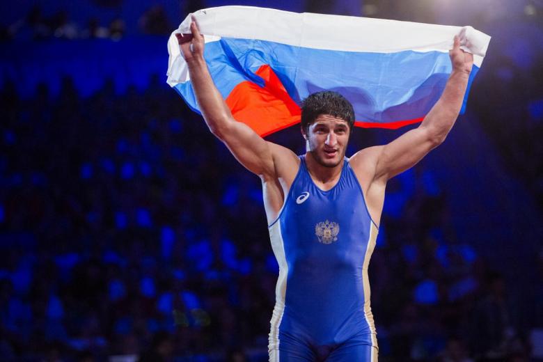 Российский борец-вольник Абдулрашид Садулаев