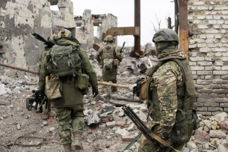 Военнослужащие ВС РФ в зоне проведения СВО