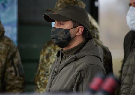 Зеленский прибыл с рабочей поездкой в Донбасс