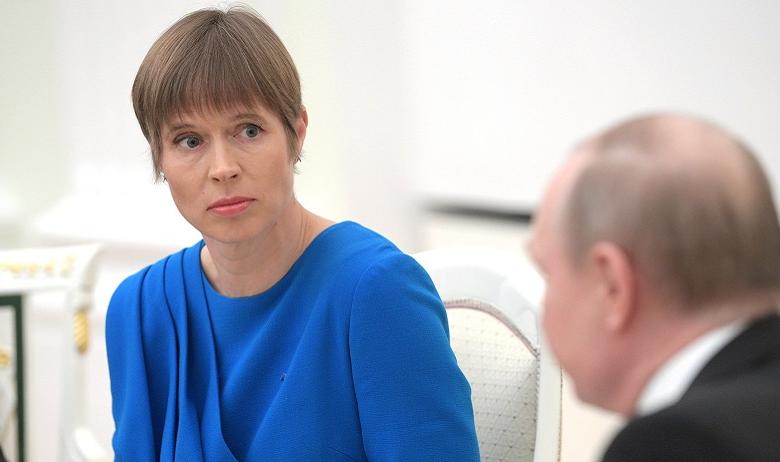 Керсти Кальюлайд и Владимир Путин