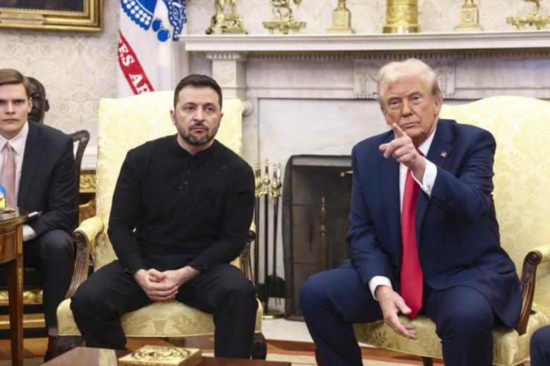 Дональд Трамп и Владимир Зеленский