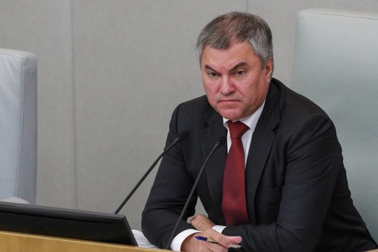 Спикер Госдумы Вячеслав Володин