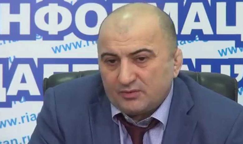Начальник собственной безопасности МВД по Дагестану Магомед Хизриев