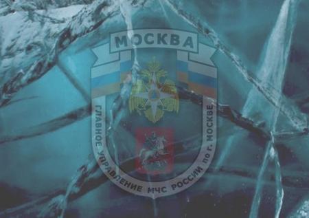 Мужчины провалились под лёд на Борисовских прудах в Москве