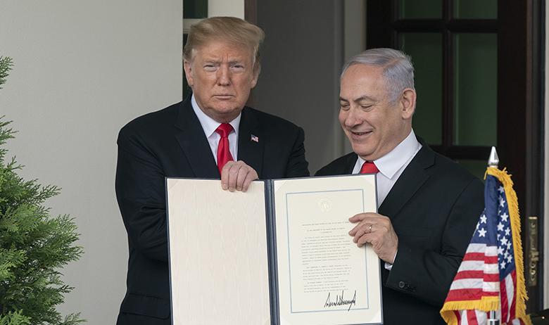Дональд Трамп и Биньямин Нетаньяху