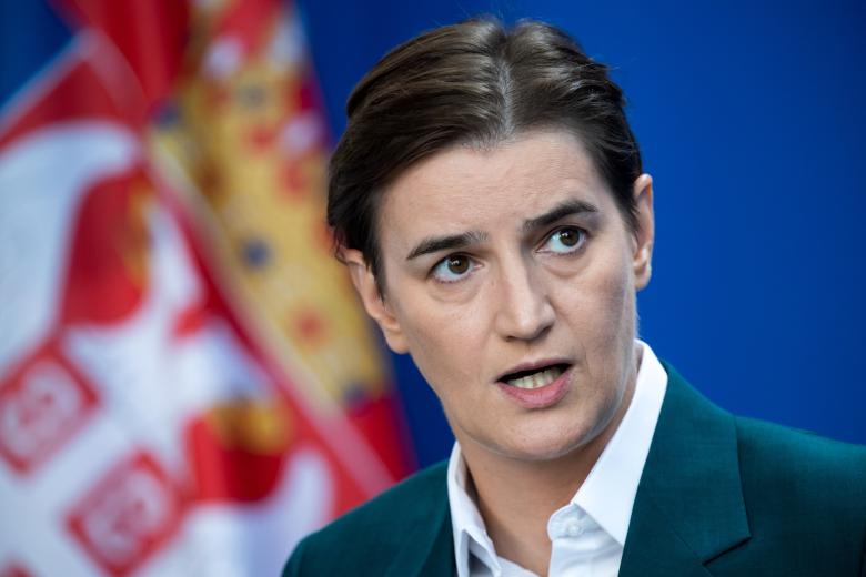 Сербский политик Ана Брнабич