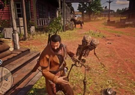 Игроков в Red Dead Online атакуют двухголовые скелеты