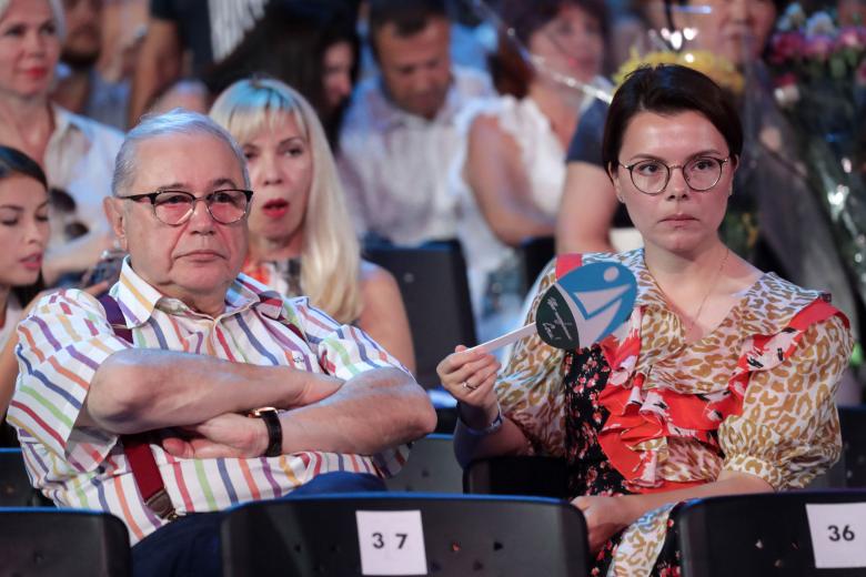 Евгений Петросян и Татьяна Брухунова