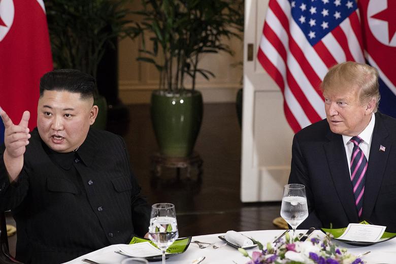 Ким Чен Ын и Дональд Трамп