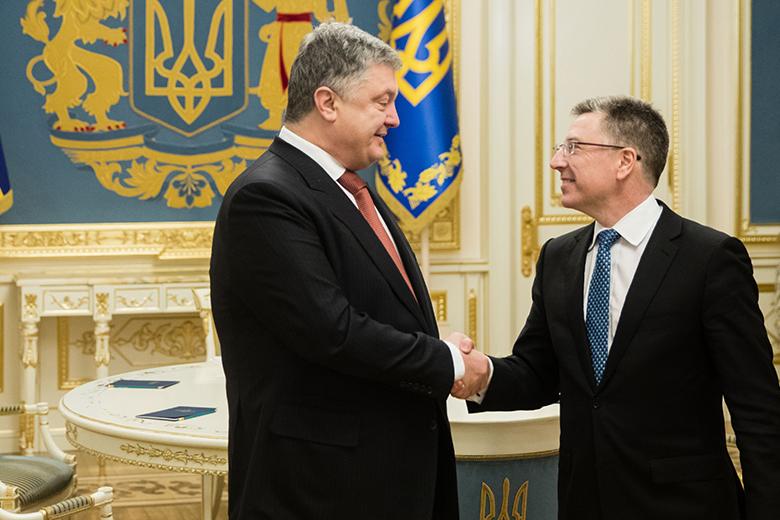 Петр Порошенко и Курт Волкер