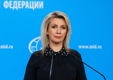 Захарова высмеяла Белоцерковскую после слов о российской тушенке