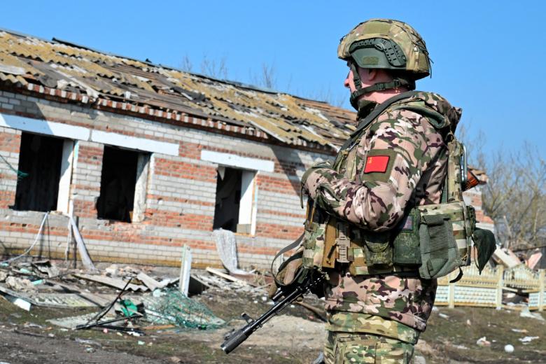 Военнослужащий ВС РФ в зоне СВО 