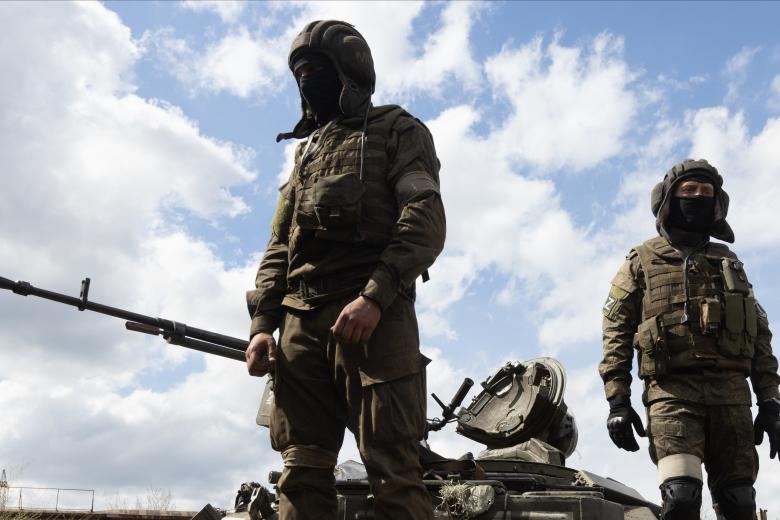Боевая работа танкистов и мотострелков ВС РФ