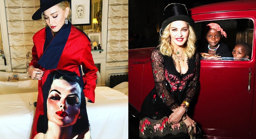 Иногда провокационные наряды сменяют элегантные платья и костюмы