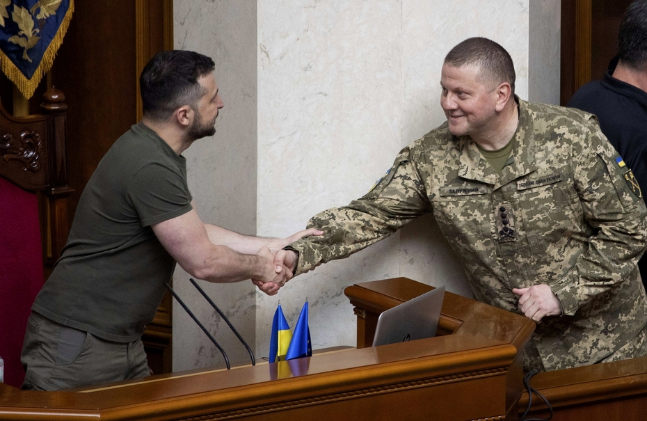 Владимир Зеленский и Валерий Залужный