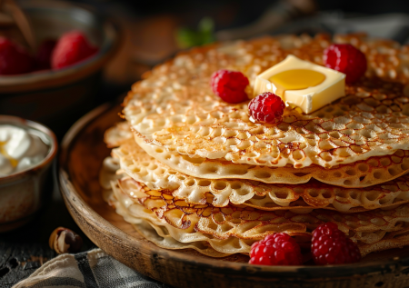 Тонкие блины как у бабушки: рецепт на 1 литр молока со вкусом ностальгии