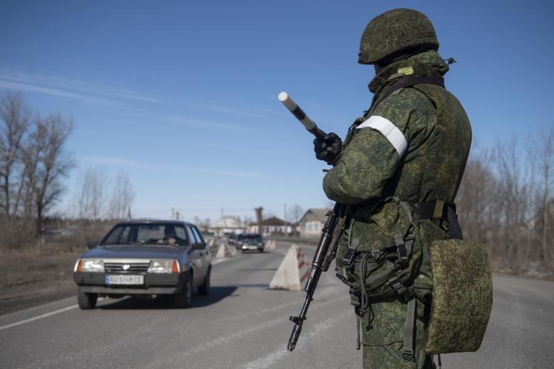 Военнослужащий военной комендатуры ЛНР