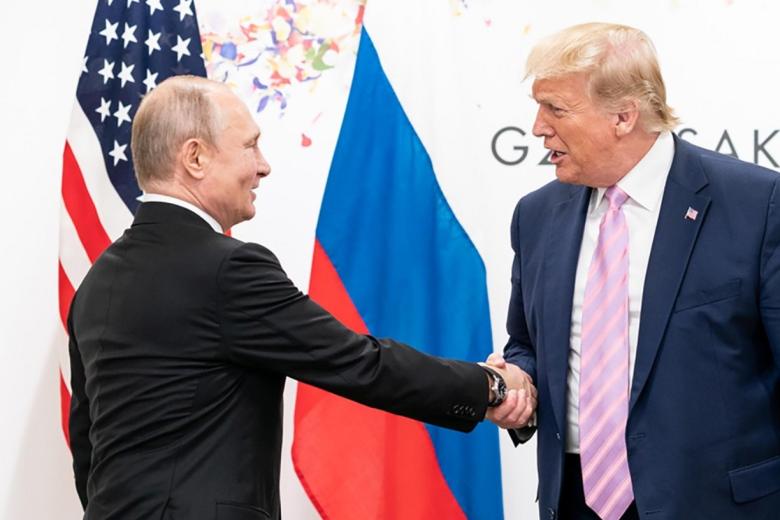 Владимир Путин и Дональд Трамп