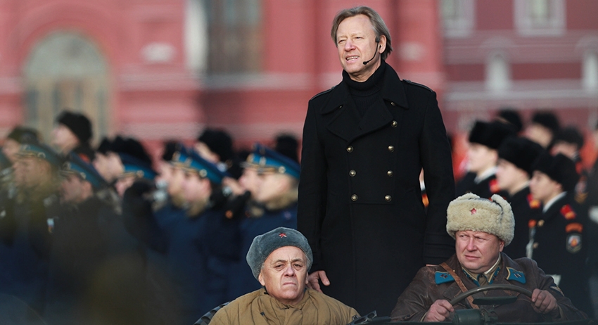 Среди гостей парада были и звёзды