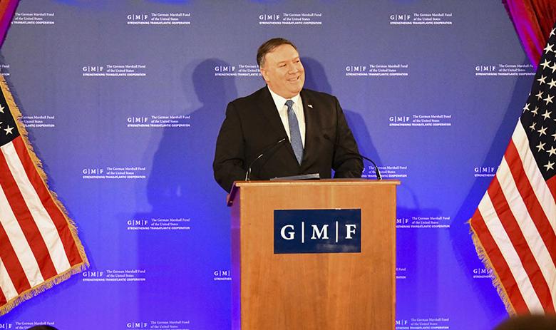 Госсекретарь США Майк Помпео