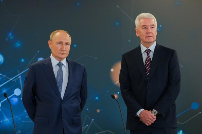 Владимир Путин и Сергей Собянин