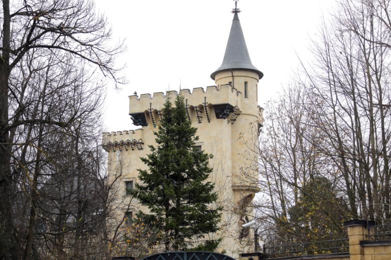 Замок Аллы Пугачевой и Максима Галкина в деревне Грязь