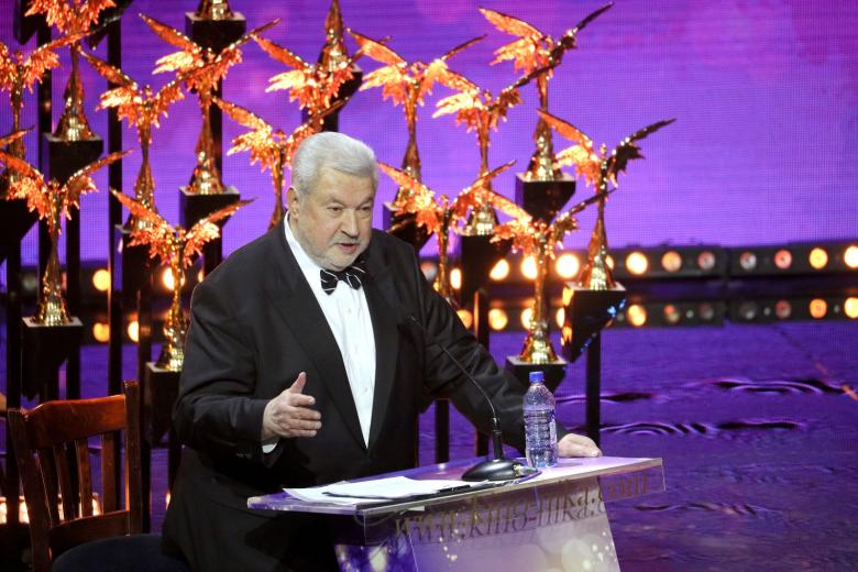 Юлий Гусман на 33-й церемонии вручения национальной кинематографической премии «НИКА» за 2019 и 2020 годы