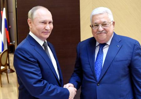 Стало известно о планах Палестины обсудить с Путиным переговоры по Газе