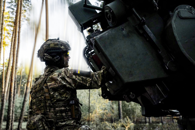 Военнослужащий Вооруженных сил Украины