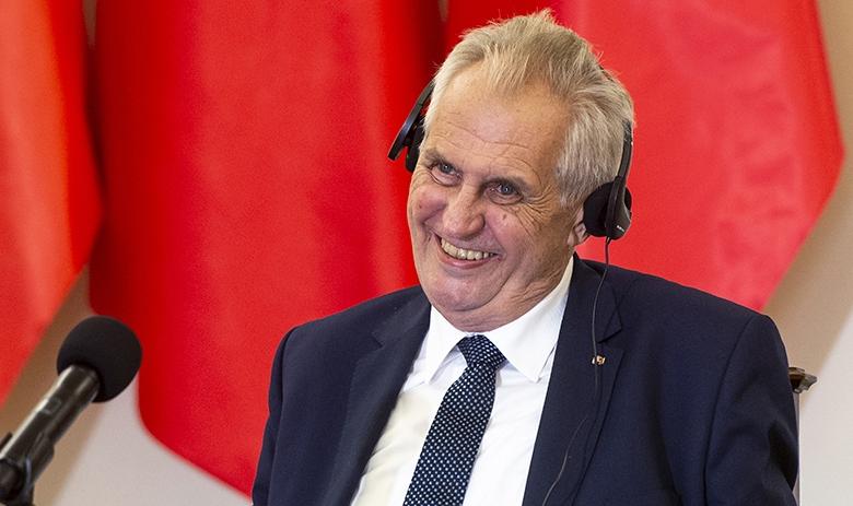 Президент Чехии Милош Земан